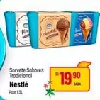 Oferta de Nestlé - Sorvete Sabores Tradicional por R$19,9 em Super Muffato