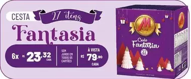 Oferta de Cesta Fantasia em Super Muffato