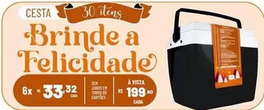 Oferta de Cesta por R$199 em Super Muffato