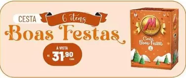 Oferta de Boas Festas por R$31,9 em Super Muffato