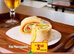 Oferta de Pão Marroguino por R$3,49 em Super Muffato