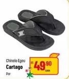 Oferta de Cartago - Chinelo Egeu por R$49,9 em Super Muffato