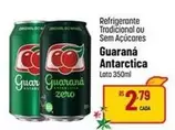 Oferta de Guaraná Antarctica - Refrigerante Tradicional Ou Sem Açúcares por R$2,79 em Super Muffato