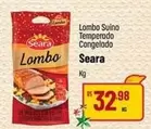 Oferta de Seara - Lombo Suino Temperado Congelado por R$32,98 em Super Muffato