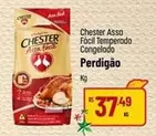 Oferta de Perdigão - Chester Asso Facil Temperado Congelado por R$37,49 em Super Muffato