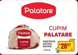 Oferta de Bovino - Cupim Bovino Sem Osso Resfriado por R$28,97 em Super Muffato