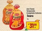 Oferta de Seara - Ave Fiesta Temperada Congelada Sabores por R$31,98 em Super Muffato