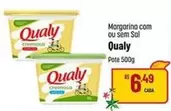 Oferta de Qualy - Margarina Com Ou Sem Sal por R$6,49 em Super Muffato