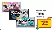 Oferta de Trident - Chiclete Tipos por R$2,49 em Super Muffato