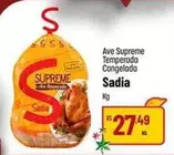 Oferta de Sadia - Ave Supreme Temperada Congelada por R$27,49 em Super Muffato