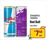 Oferta de Red Bull - Energético Sabores por R$7,49 em Super Muffato