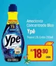 Oferta de Ypê - Amaciante Concentrado Blue por R$18,9 em Super Muffato