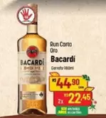 Oferta de Bacardi - Run Carta Oro por R$44,9 em Super Muffato