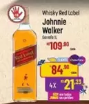 Oferta de Johnnie Walker - Whisky Red Lobel por R$84,9 em Super Muffato