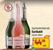 Oferta de Garibaldi - Espumante Moscatel por R$44,99 em Super Muffato