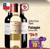 Oferta de Patagón - Vinho Tinto por R$24,9 em Super Muffato