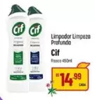 Oferta de Cif - Limpador Limpeza Profunda por R$14,99 em Super Muffato