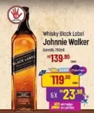 Oferta de Johnnie Walker - Whisky Black Label por R$139,9 em Super Muffato