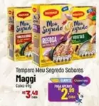 Oferta de Maggi - Tempero Meu Segredo Sabores por R$3,49 em Super Muffato