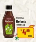 Oferta de Elefante - Barbecue por R$4,99 em Super Muffato