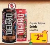 Oferta de DelRio - Coquetel Sabores por R$2,99 em Super Muffato