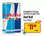 Oferta de Red Bull - Energético Energy Drink Ou Sugar Free por R$11,98 em Super Muffato