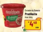 Oferta de Predilecta - Extrato De Tomate por R$4,49 em Super Muffato