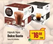 Oferta de Dolce Gusto - Cápsula Tipos por R$16,98 em Super Muffato