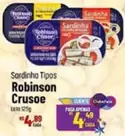 Oferta de Robinson Crusoe - Sardinha Tipos por R$4,89 em Super Muffato