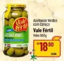 Oferta de Vale Fértil - Azeitonas Verdes Com Caroco por R$18,9 em Super Muffato