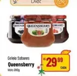 Oferta de Queensberry - Geleia Sabores por R$29,99 em Super Muffato