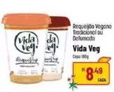 Oferta de Vida - Requeijdo Vegano Tradicional Ou Defumado por R$8,49 em Super Muffato