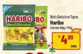 Oferta de Haribo - Bola Gelatina Tipos por R$4,99 em Super Muffato