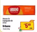 Oferta de Urbano - Massa De Espaguete De Arroz por R$5,69 em Super Muffato