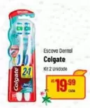 Oferta de Colgate - Escova Dental por R$19,99 em Super Muffato