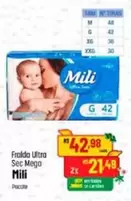 Oferta de Mili - Fralda Ultra Sec por R$42,98 em Super Muffato