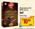 Oferta de Apti - Chocolate Em Pó 50% Cocou por R$10,89 em Super Muffato