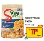 Oferta de Sadia - Nuggets Veg&tal por R$11,99 em Super Muffato