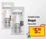 Oferta de Risqué - Esmalte Cores por R$5,99 em Super Muffato