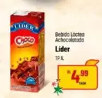 Oferta de Lider - Bebida Láctea Achocolatada por R$4,99 em Super Muffato