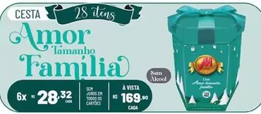 Oferta de Cesta 28 Llons por R$169,9 em Super Muffato