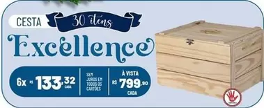 Oferta de Excellence - Cesta 30 Fleas por R$799,9 em Super Muffato