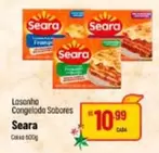 Oferta de Seara - Lasanha Congelada Sabores por R$10,99 em Super Muffato