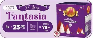 Oferta de Cesta Fantasia em Super Muffato