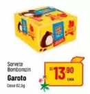 Oferta de Garoto - Sorvete Bombomzin por R$13,9 em Super Muffato