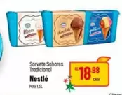 Oferta de Nestlé - Sorvete Sabores Tradicional por R$18,98 em Super Muffato