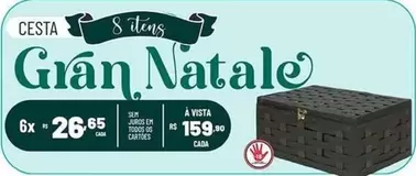 Oferta de Cesta Gran Natale em Super Muffato