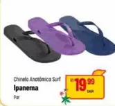 Oferta de Ipanema - Chinelo Anatomica Surf por R$19,99 em Super Muffato