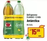 Oferta de Antarctica - Refrigerante Guarand + Limão por R$15,98 em Super Muffato