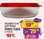 Oferta de Casa - Assadeira Oval Com Tampa Pratic por R$59,9 em Super Muffato